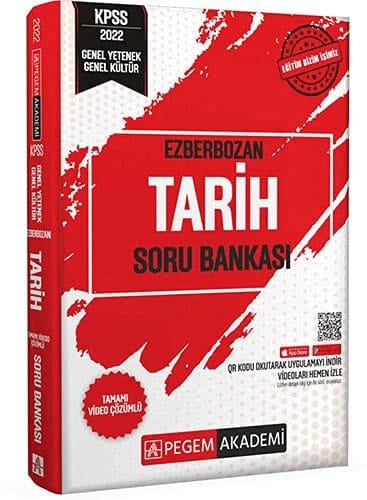 2022 KPSS Genel Yetenek Genel Kültür Ezberbozan Tarih Soru Bankasi