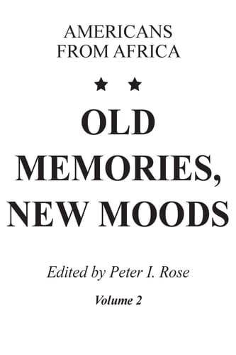 Old Memories, New Moods: Volume 2: Americans from Africa