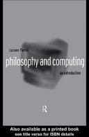 Philosophy and Computing: An Introduction