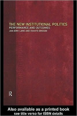 The New Institutional Politics
