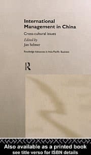 International Management in China: Cross-Cultural Issues