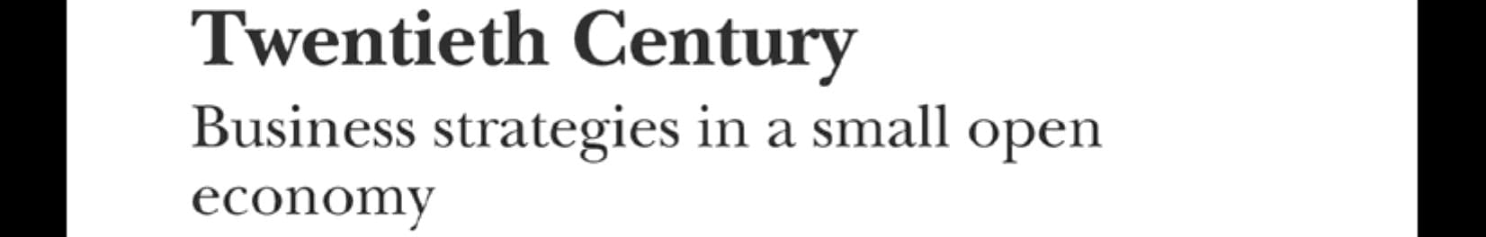 Dutch Enterprise In The 20th Century