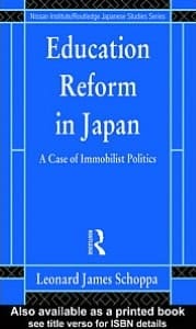 Education Reform In Japan
