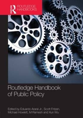 Routledge handbook of public policy