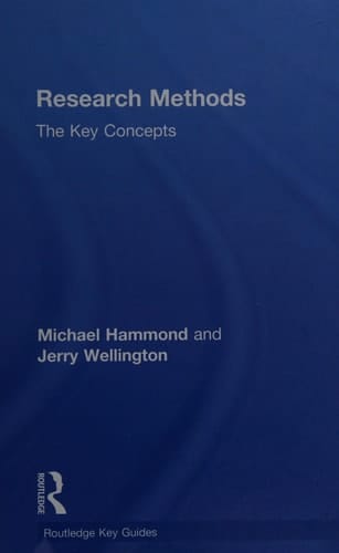 Research methods: the key concepts