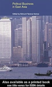 Political Business In East Asia