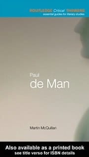 Paul de Man