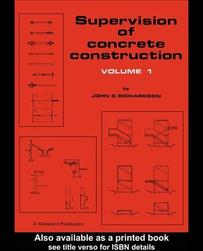 Supervision of Concrete Construction
