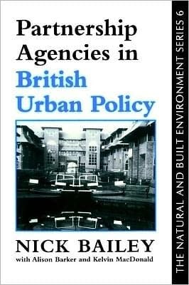 Partnership Agencies In British Urban Policy