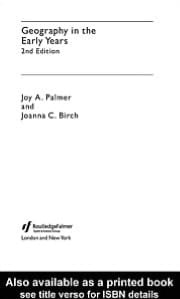 Geography in the Early Years