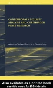 Contemporary Security Analysis and Copenhagen Peace Research