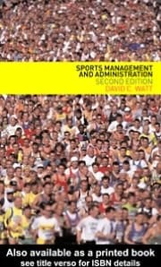 Sports Management and Administration
