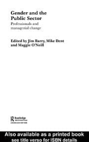 Gender And The Public Sector