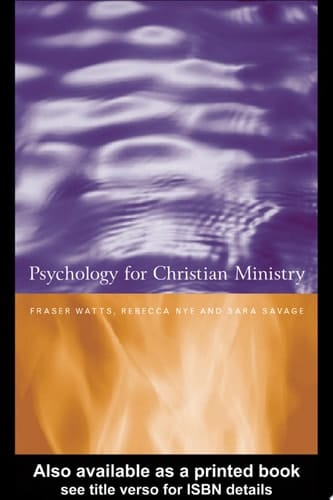 Psychology for Christian Ministry