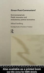 Green Post-Communism?: Environmental Aid, Polish Innovation and Evolutionary Political Economics