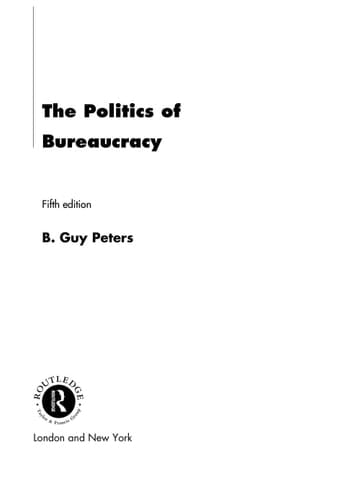 Politics of Bureaucracy