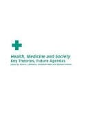 Health, Medicine And Society