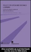 Policy for Open and Distance Learning