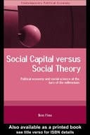 Social Capital Versus Social Theory