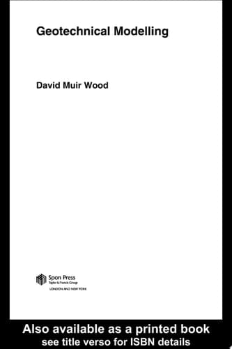 Geotechnical Modelling