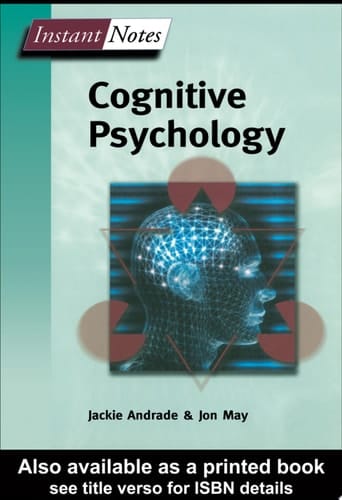 Bios Instant Notes In Cognitive Psychology