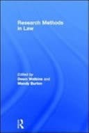 Research Methods in Law