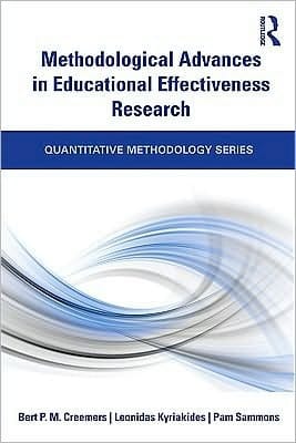 Methodological Advances In Educational Effectiveness Research