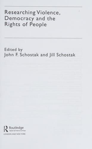 Researching violence, democracy and the rights of people