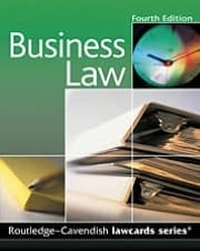 Cavendish: Business Lawcards 4/e