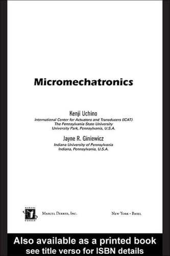 Micromechatronics