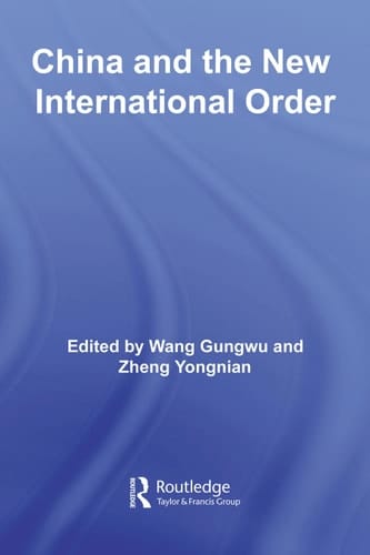 China and the new international order