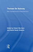 Thomas de Quincey: New Theoretical and Critical Directions