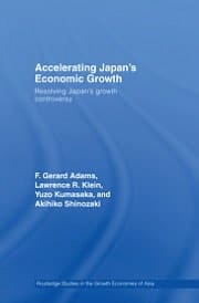 Accelerating Japan's Economic Growth: Resolving Japan's Growth Controversy