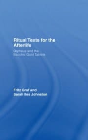 Ritual Texts for the Afterlife