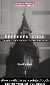Representation: Theory and Practice in Britain