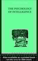 Psychology of Intelligence