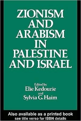 Zionism and Arabism in Palestine and Israel