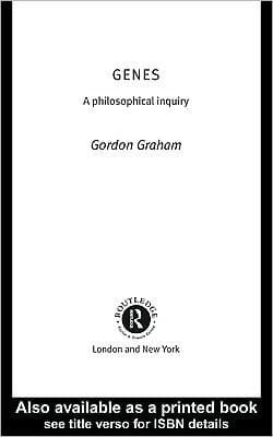 Genes: a Philosophical Inquiry