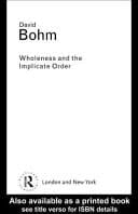 Wholeness and the implicate order