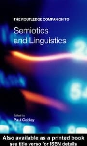 Routledge Companion to Semiotics and Linguistics