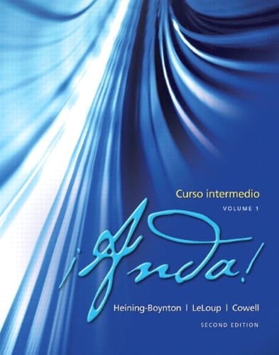 ¡Anda! Curso intermedio, Volume 1 (2nd Edition)
