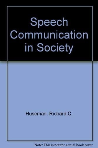 Speech Communication in Society