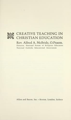 Creative teaching in Christian education