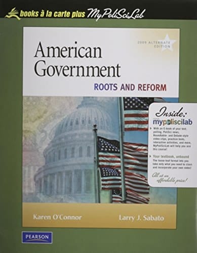 American Government: Continuity and Change, 2008 Alternate Edition, Books a la Carte Plus MyPoliSciLab -- Access Card Package (9th Edition)