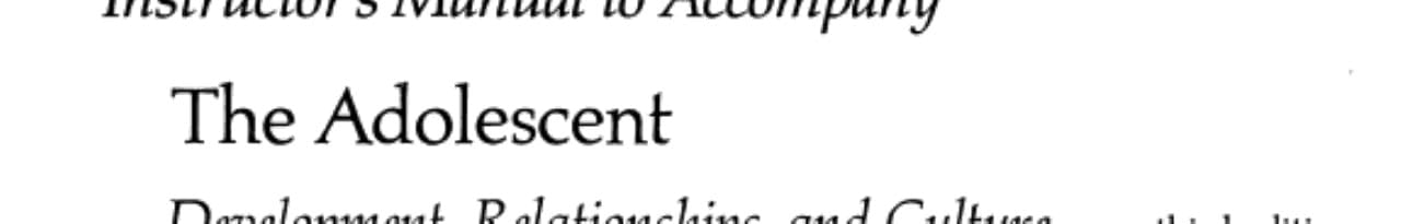 Invitation to Psychology