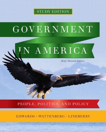 Government in America: People, Politics, and Policy, Brief Study Edition with MyPoliSciLab with eText -- Access Card Package (11th Edition)