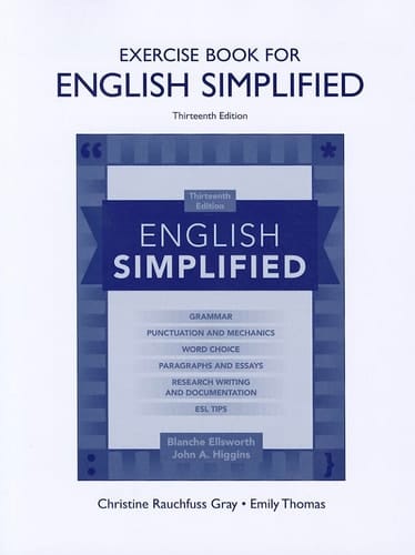 English Simplified: Exercise Book