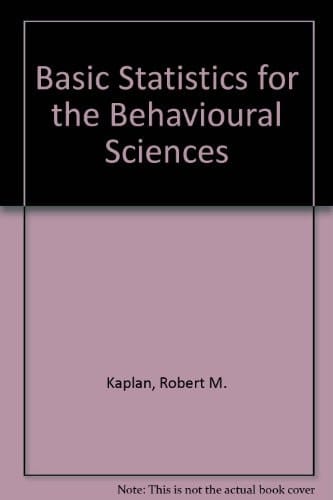 Basic Statistics for the Behavioral Sciences