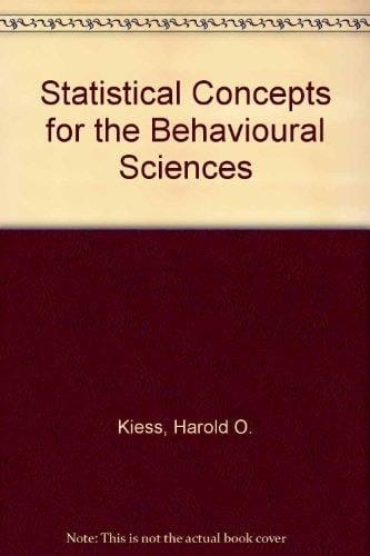 Statistical Concepts for the Behavioral Sciences