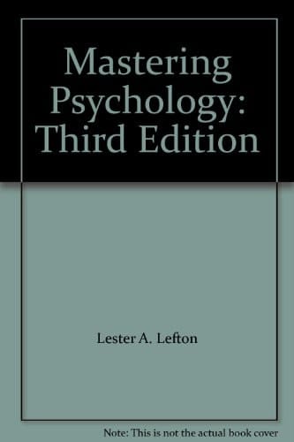 Mastering Psychology: Third Edition